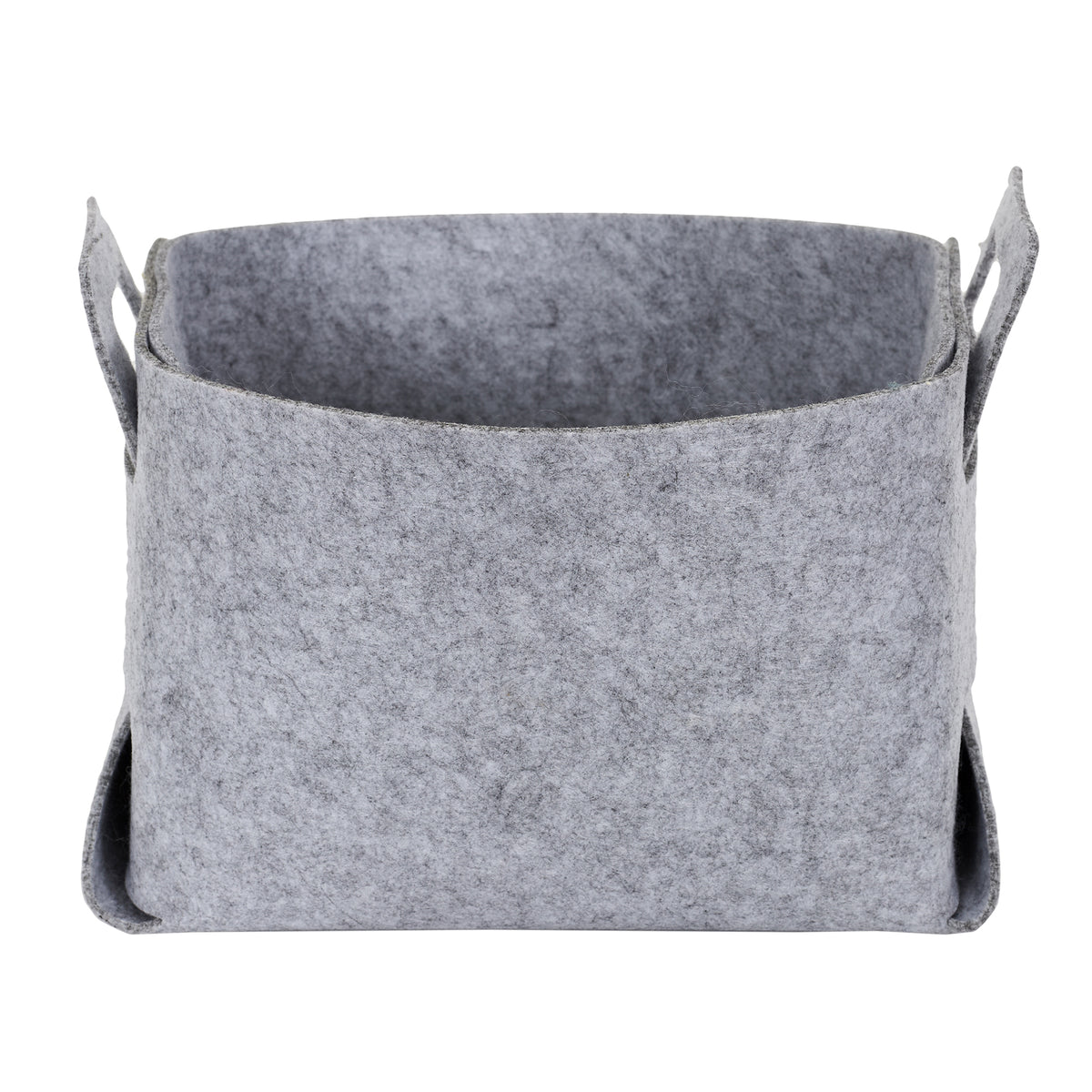 Lot De 3 Rangements En Feutre Pliables