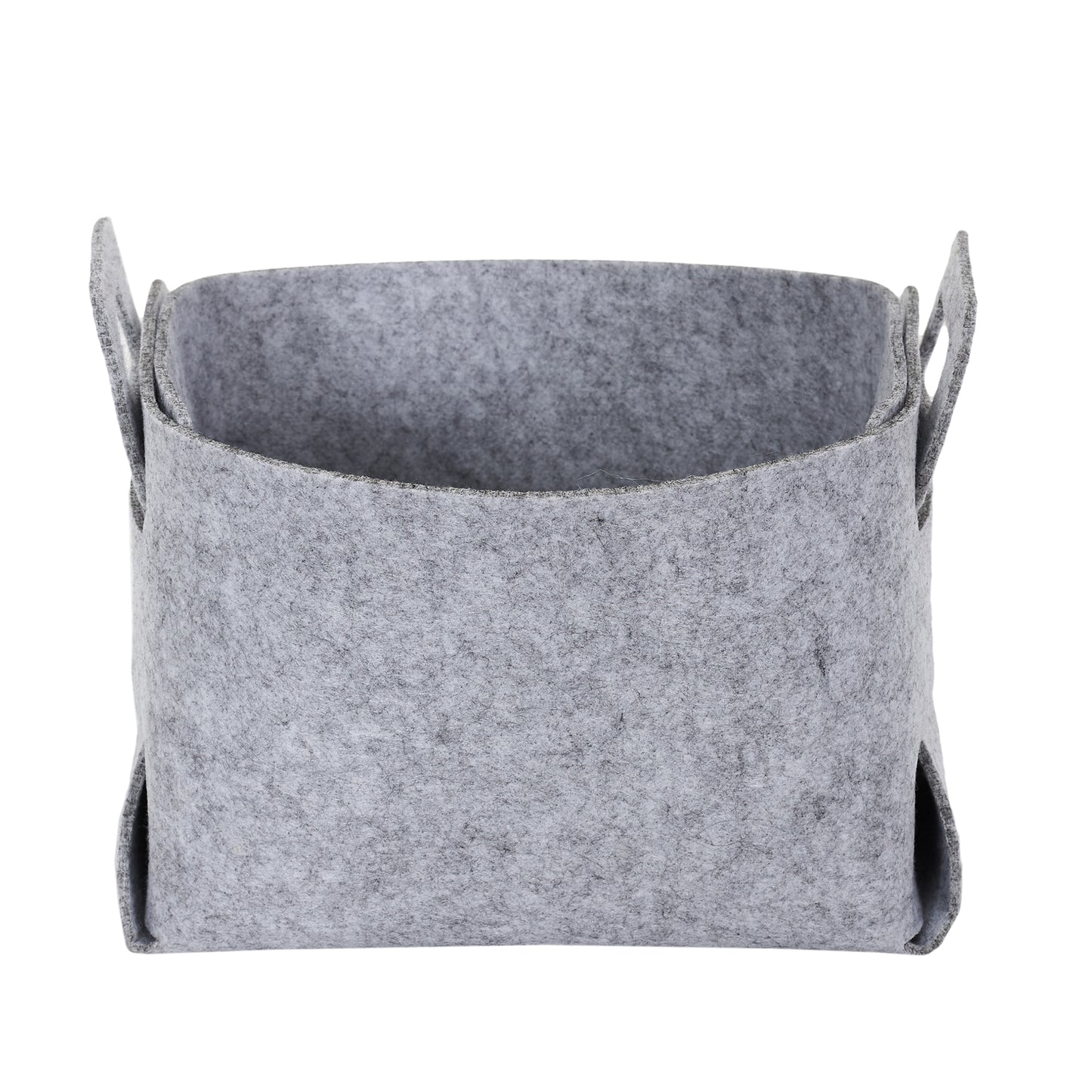Lot De 3 Rangements En Feutre Pliables