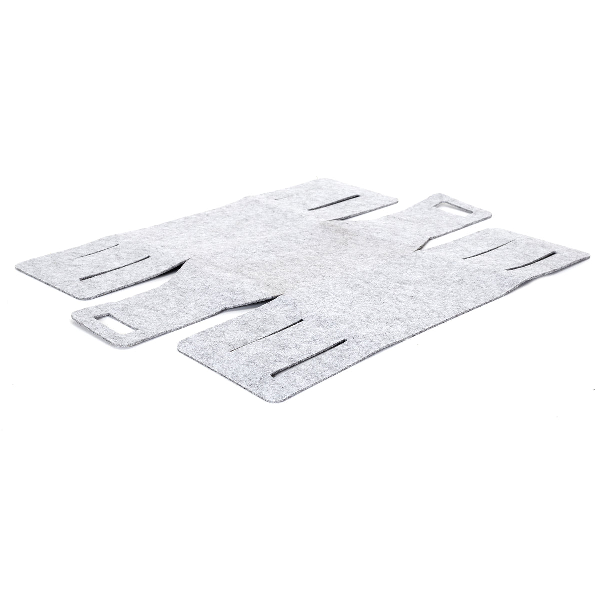 Lot De 3 Rangements En Feutre Pliables