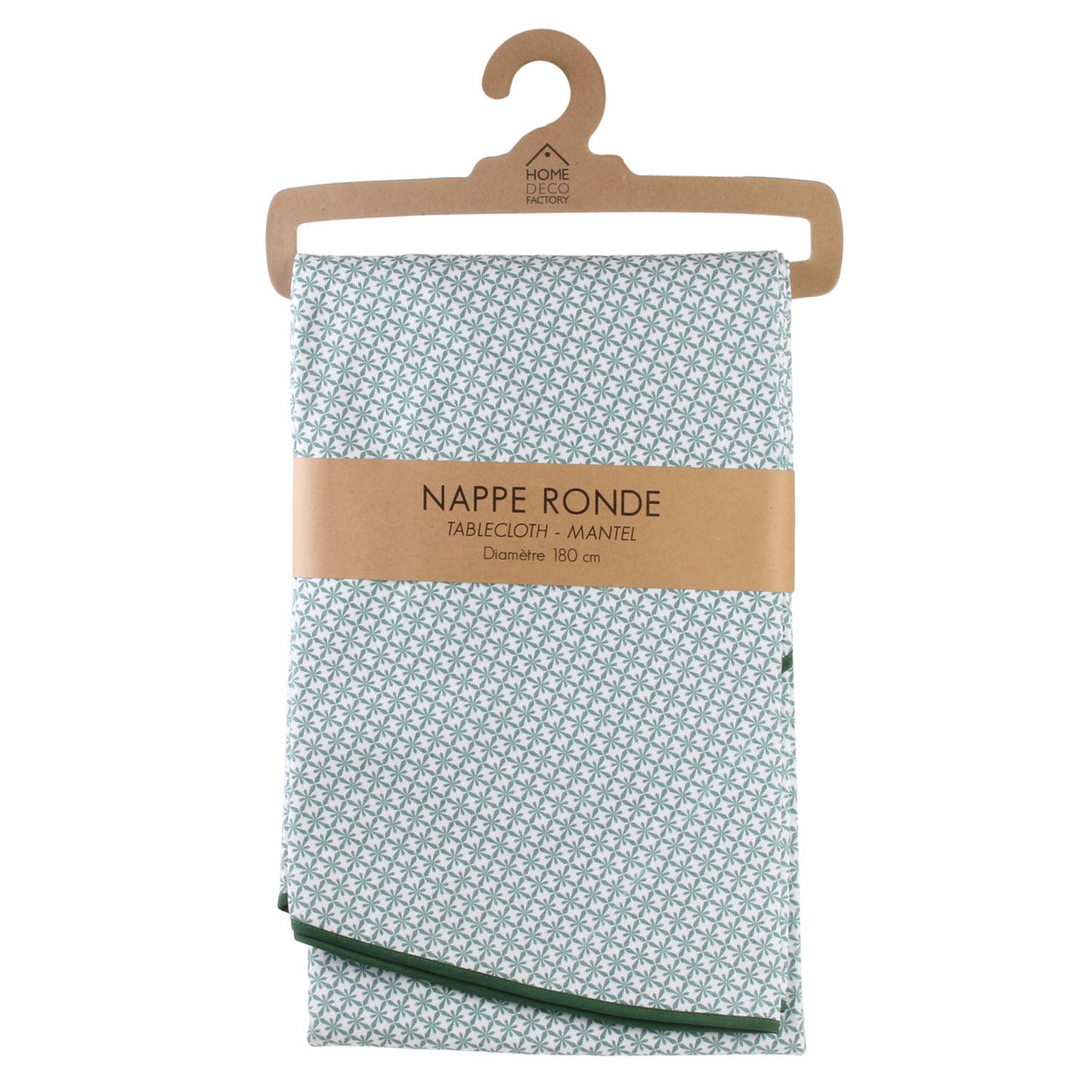 Nappe Ronde Feuillage 180Cm