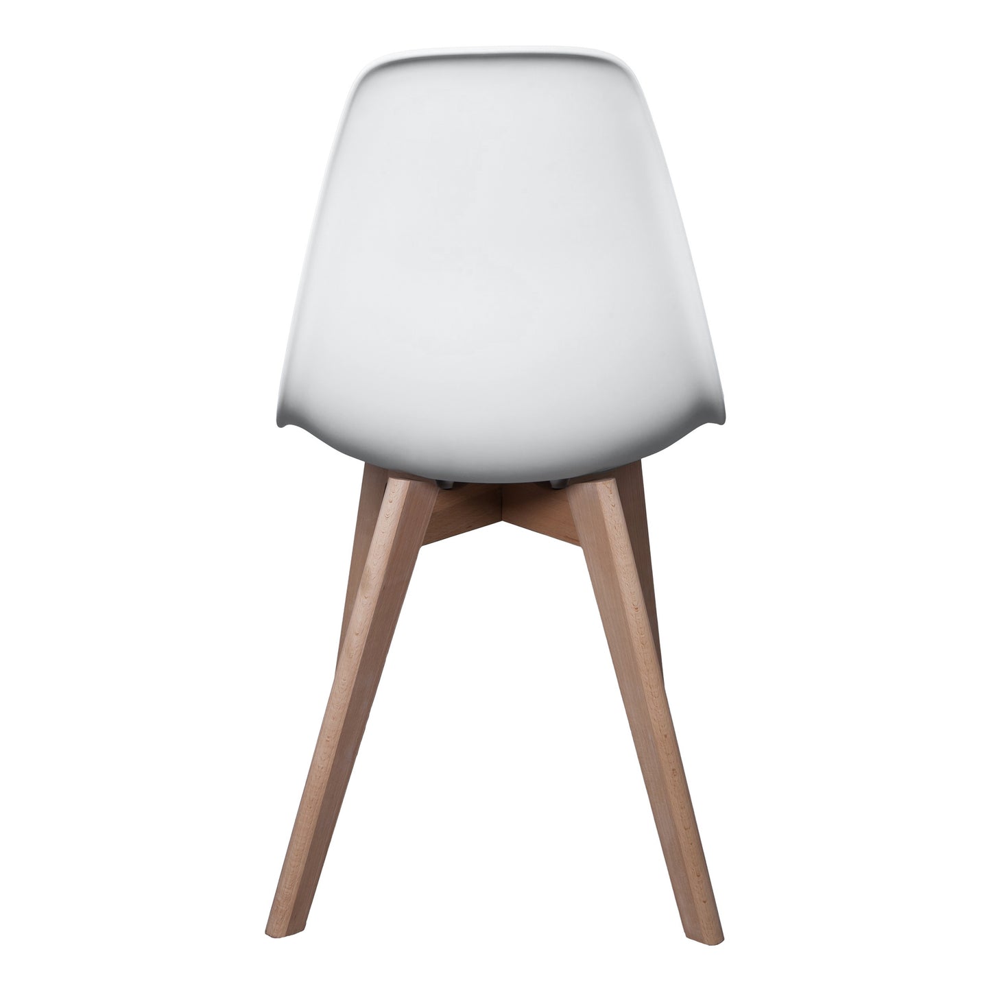 Chaise Scandinave Enfant Coque Pp Blanche