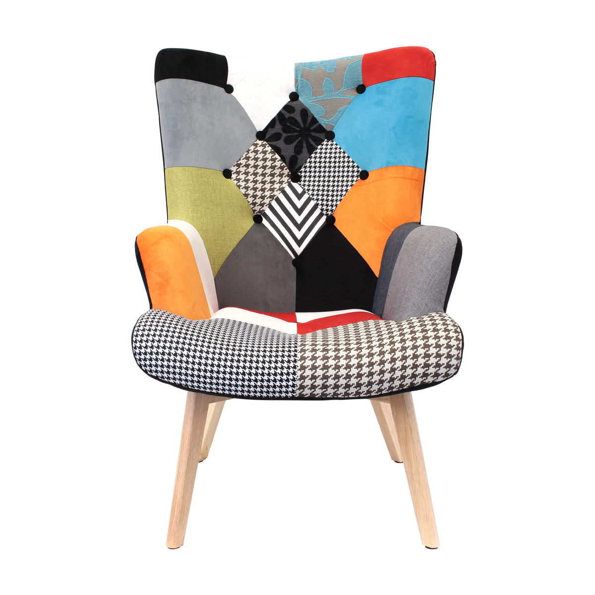 Fauteuil Helsinki Patchwork