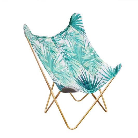Fauteuil Papillon Imprime Jungle