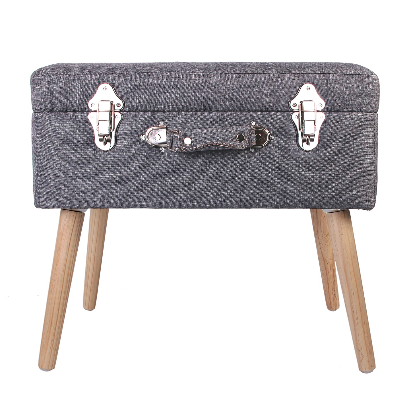 Coffre Valise Gris Fonce