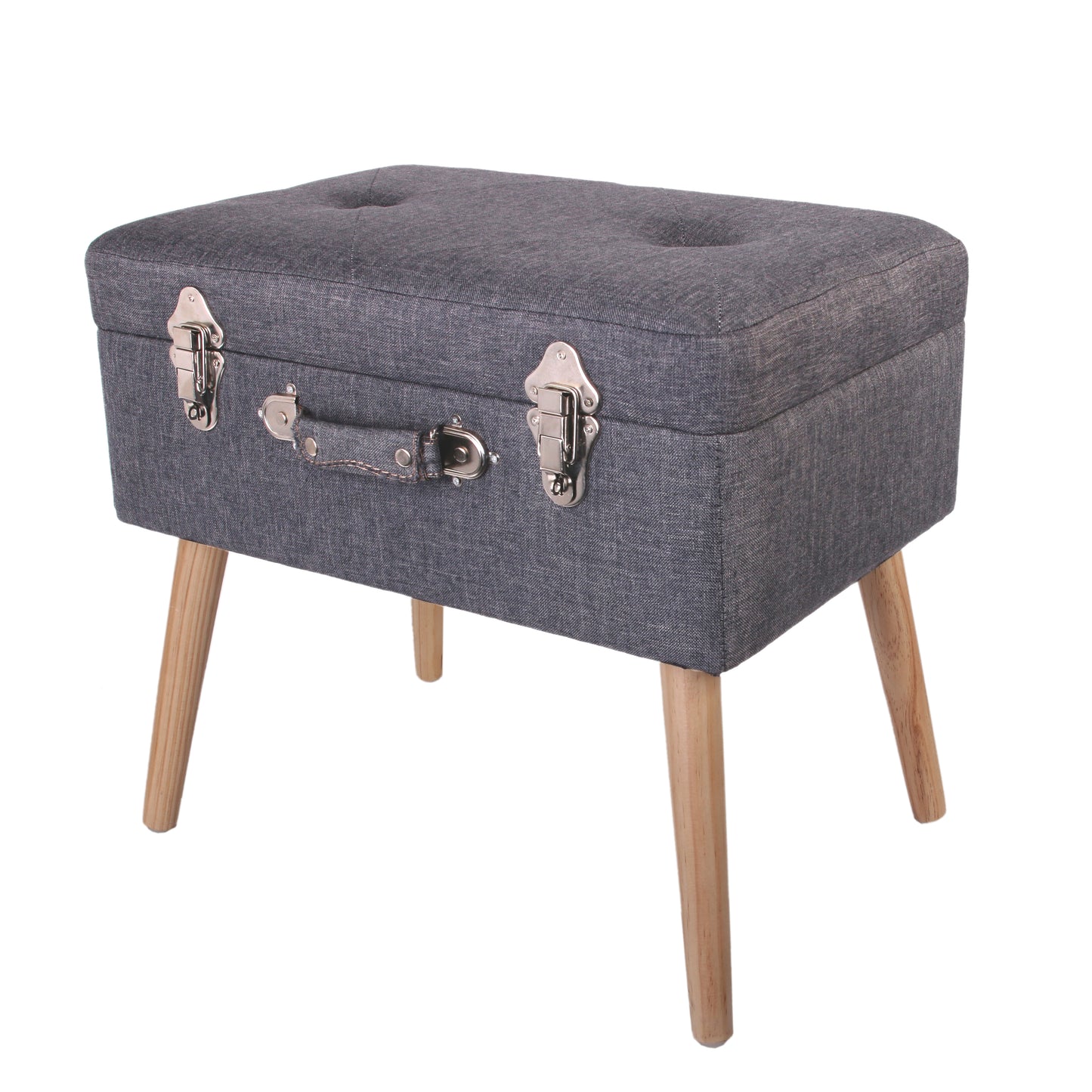 Coffre Valise Gris Fonce