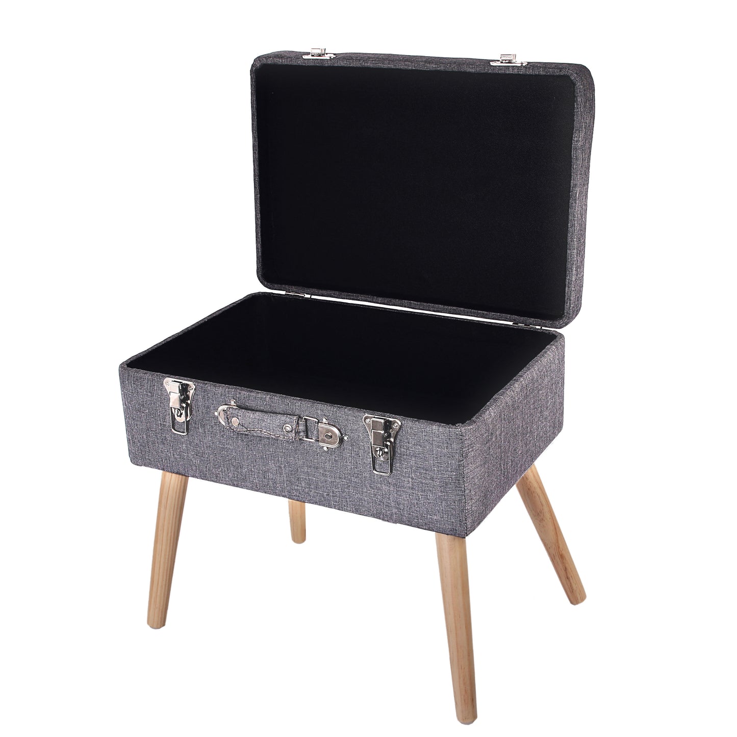 Coffre Valise Gris Fonce