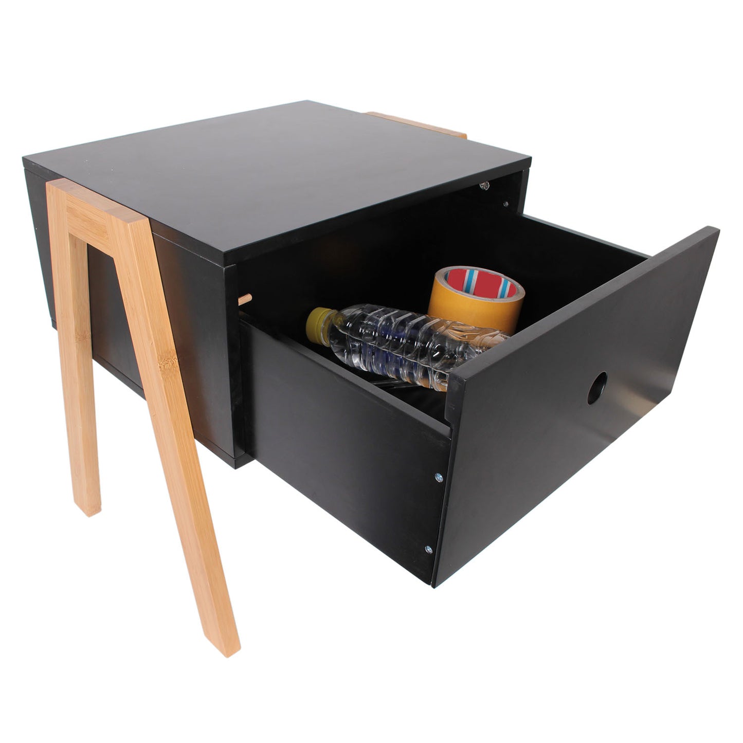 Chevet Empilable Noir