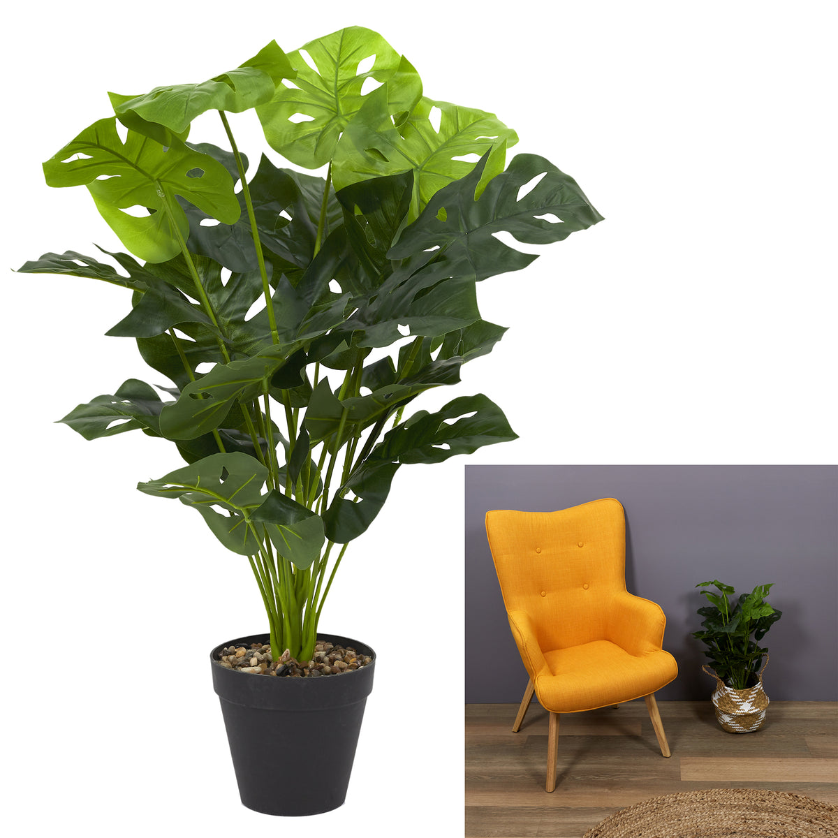 Monstrera Artificiel 70Cm