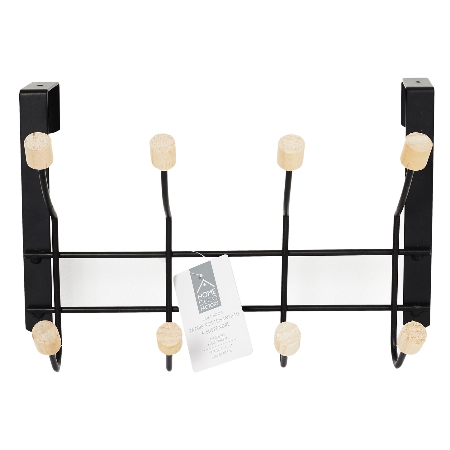 Patere Portemanteau A Suspendre Noir