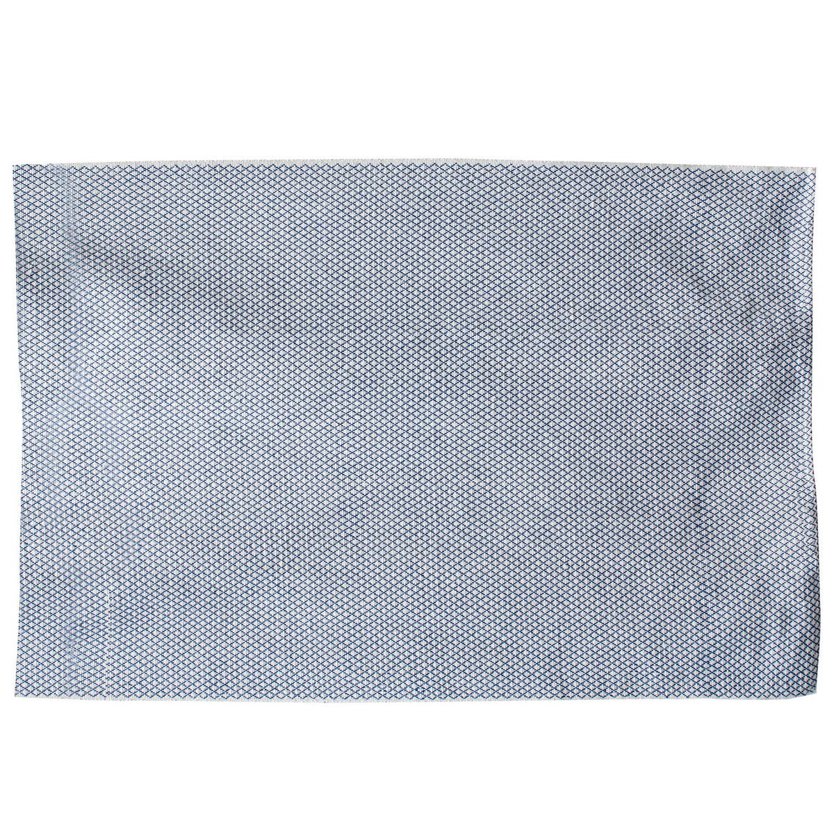 Tapis Losanges Bleu 140X200Cm