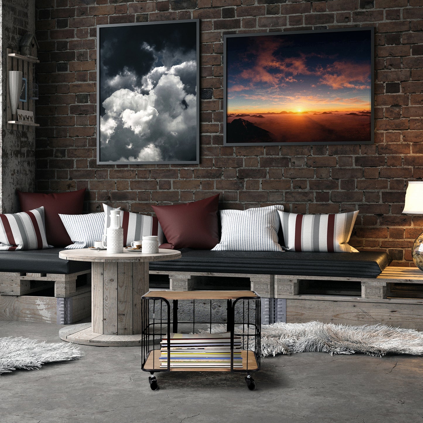Table Indus Carree 38X38X33Cm