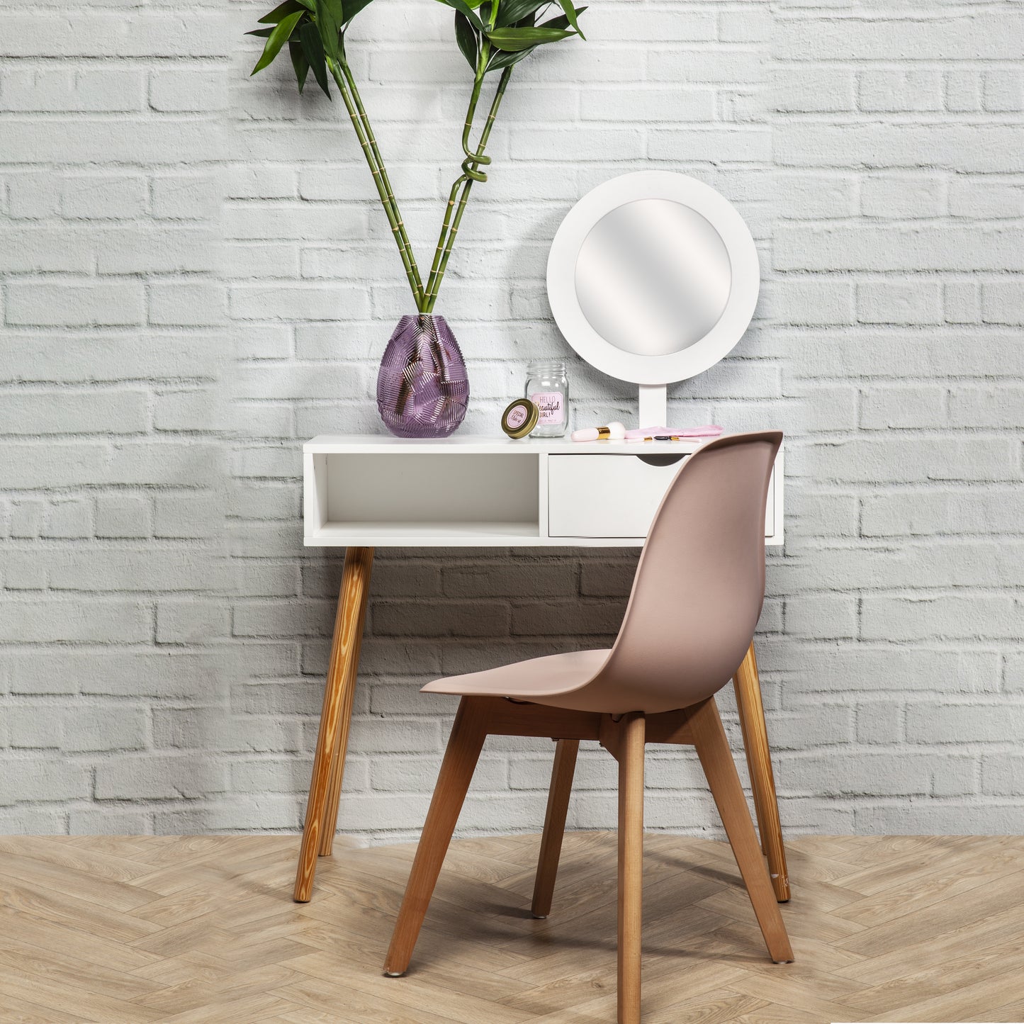 Coiffeuse Aurore Blanc