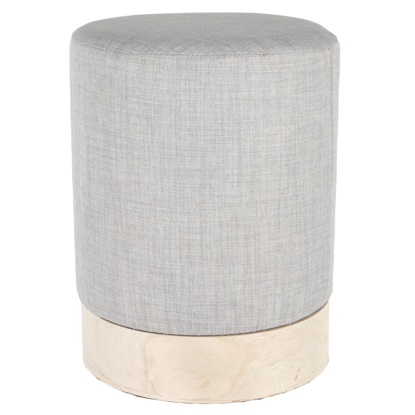Pouf Scandinave Gris Clair 30Cm