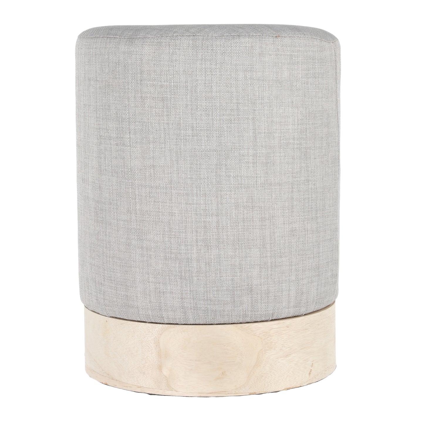 Pouf Scandinave Gris Clair 30Cm