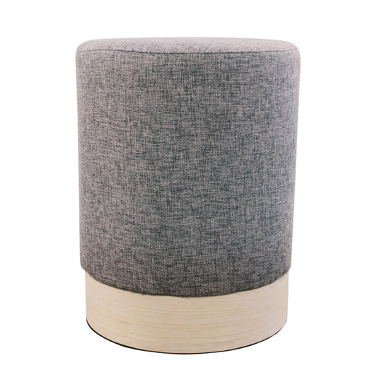 Pouf Scandinave Anthracite 30Cm