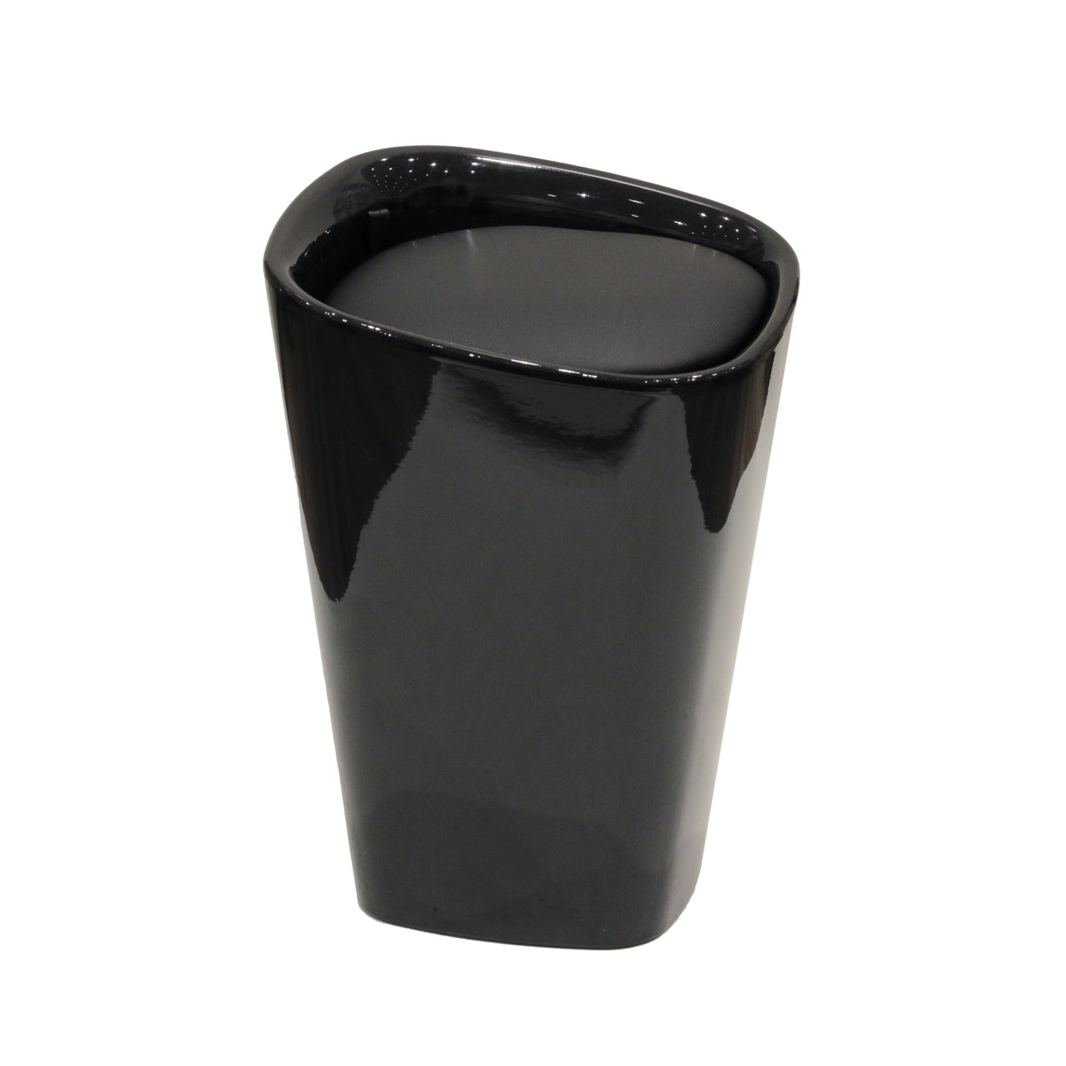 Tabouret Skyler Coffre Pu Noir