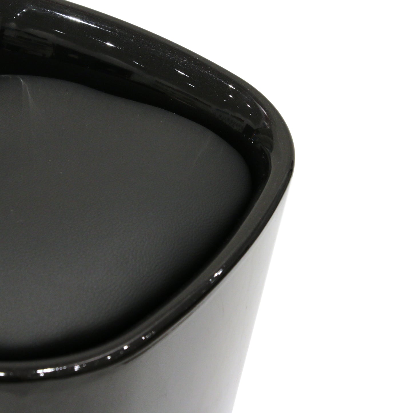Tabouret Skyler Coffre Pu Noir