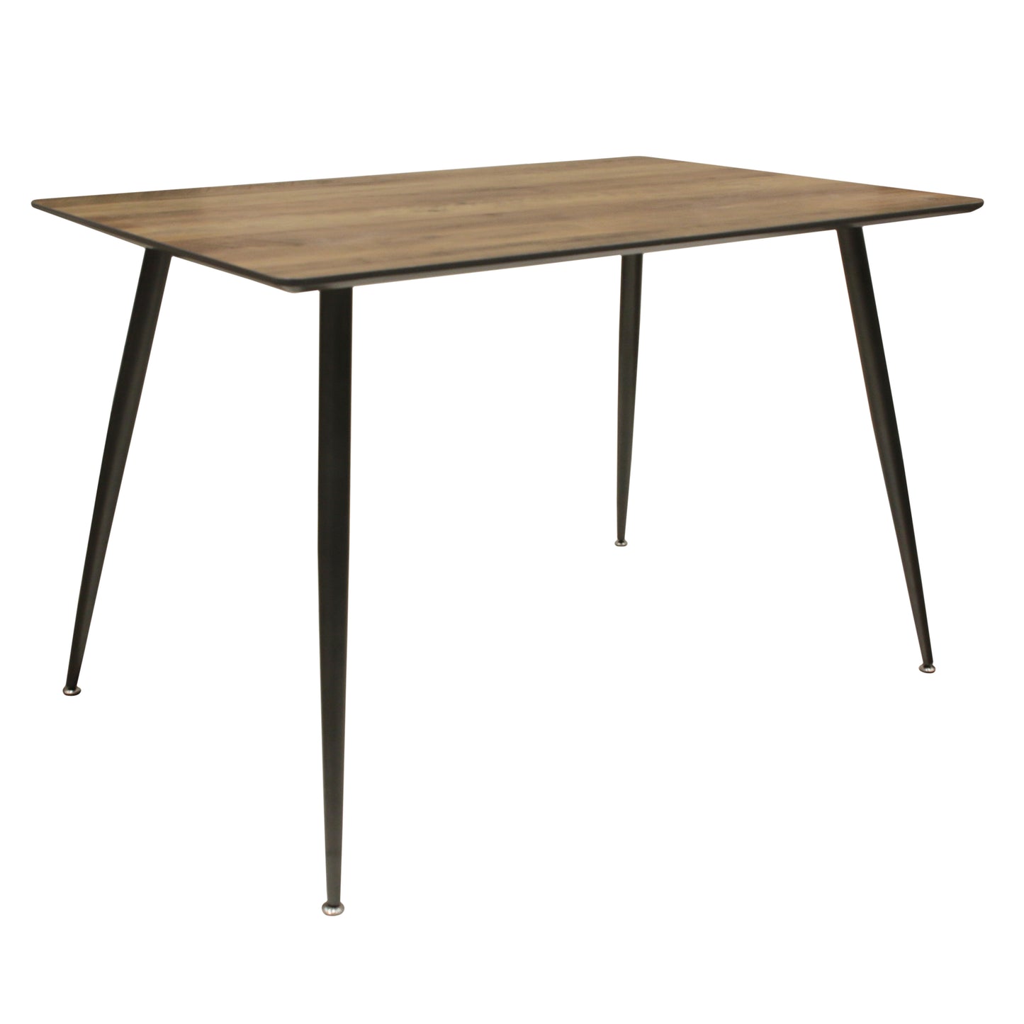 Table De Repas Imitation Bois 115X75X75Cm
