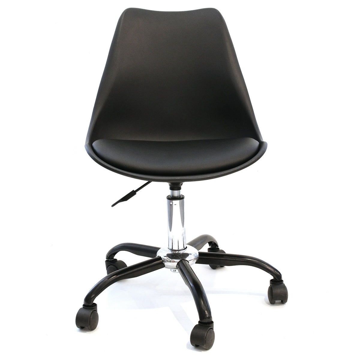 Chaise A Roulettes Kiruna Noir
