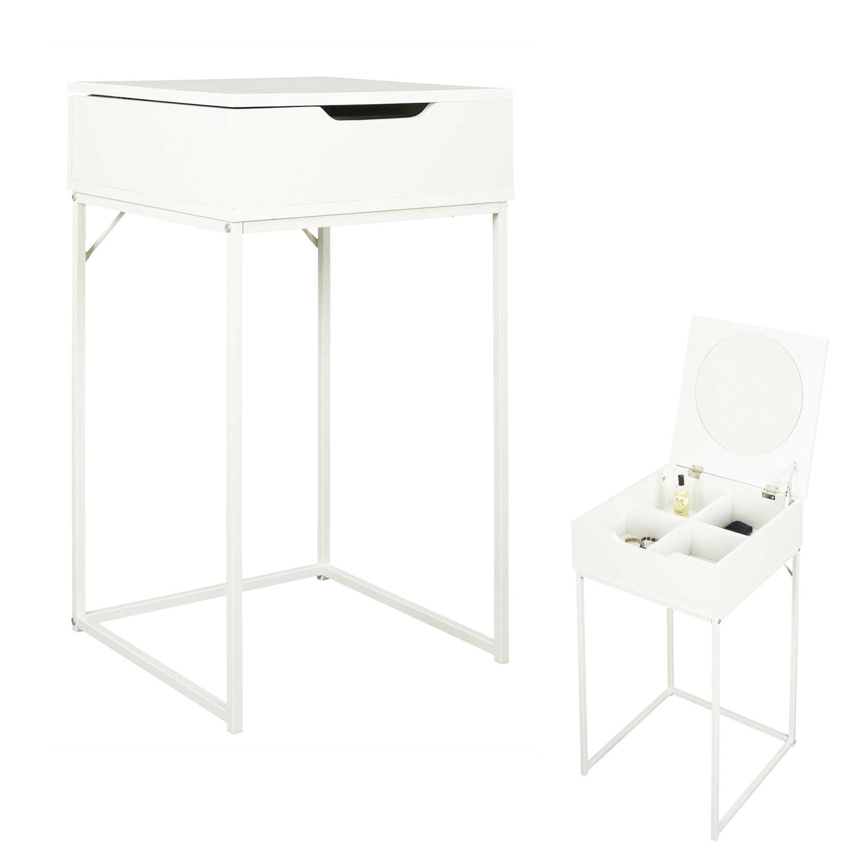 Coiffeuse Abbott Blanc