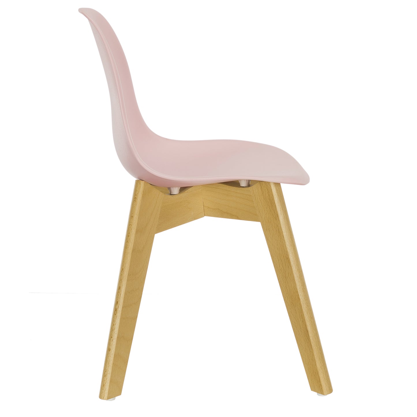 Chaise Scandinave Enfant Coque Pp Rose