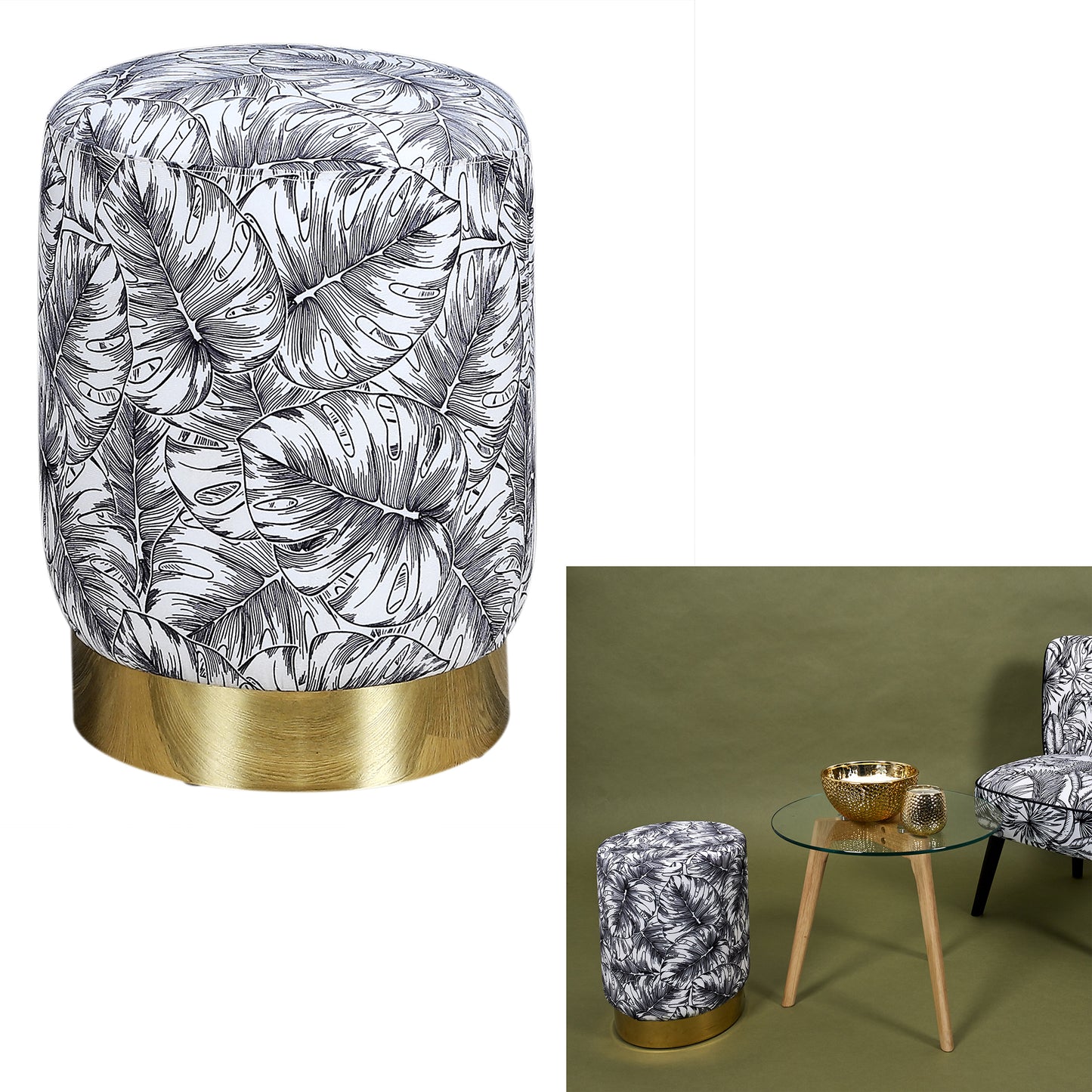 Pouf Natural Wild