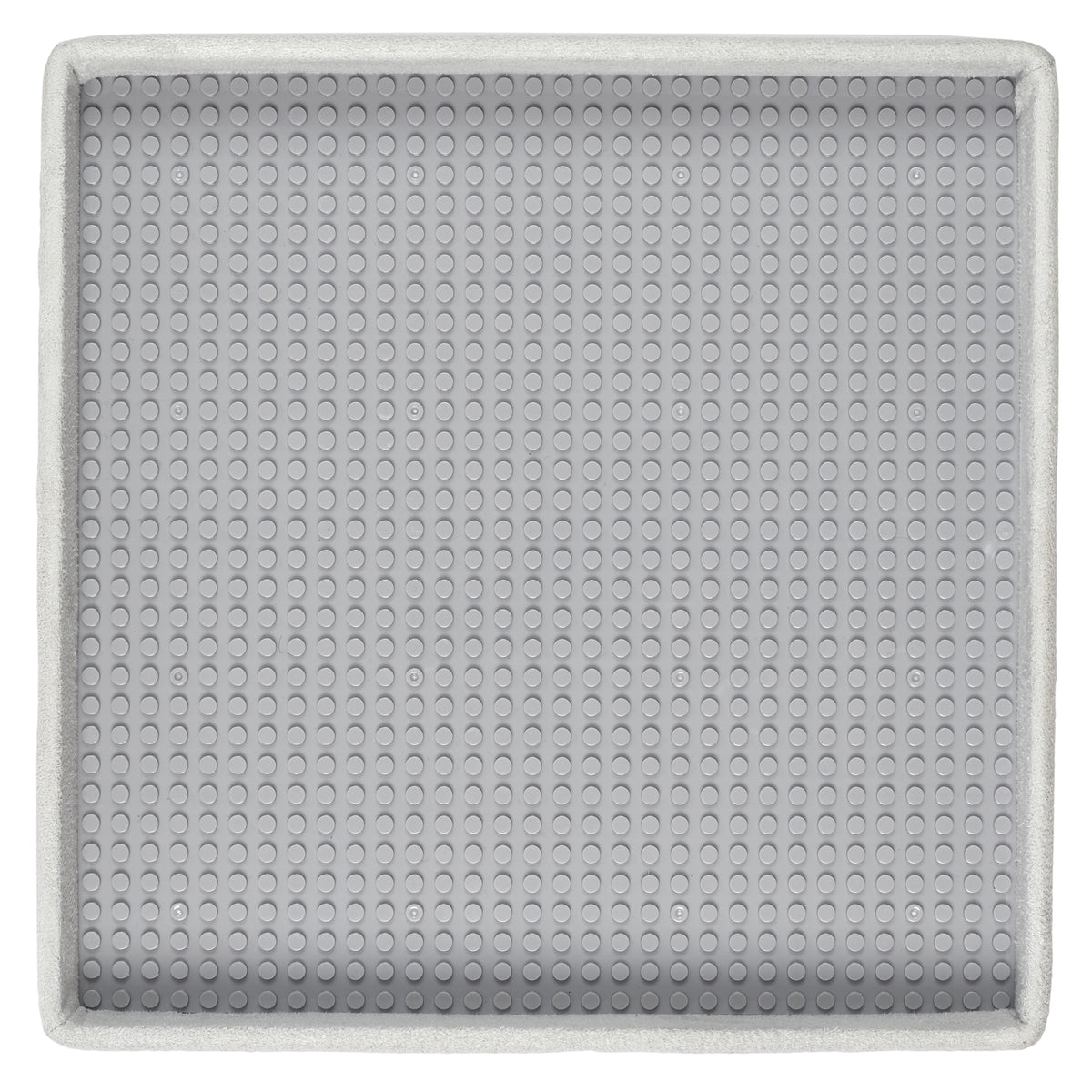 Coffre Pouf Pliable Compatible Brique Gris