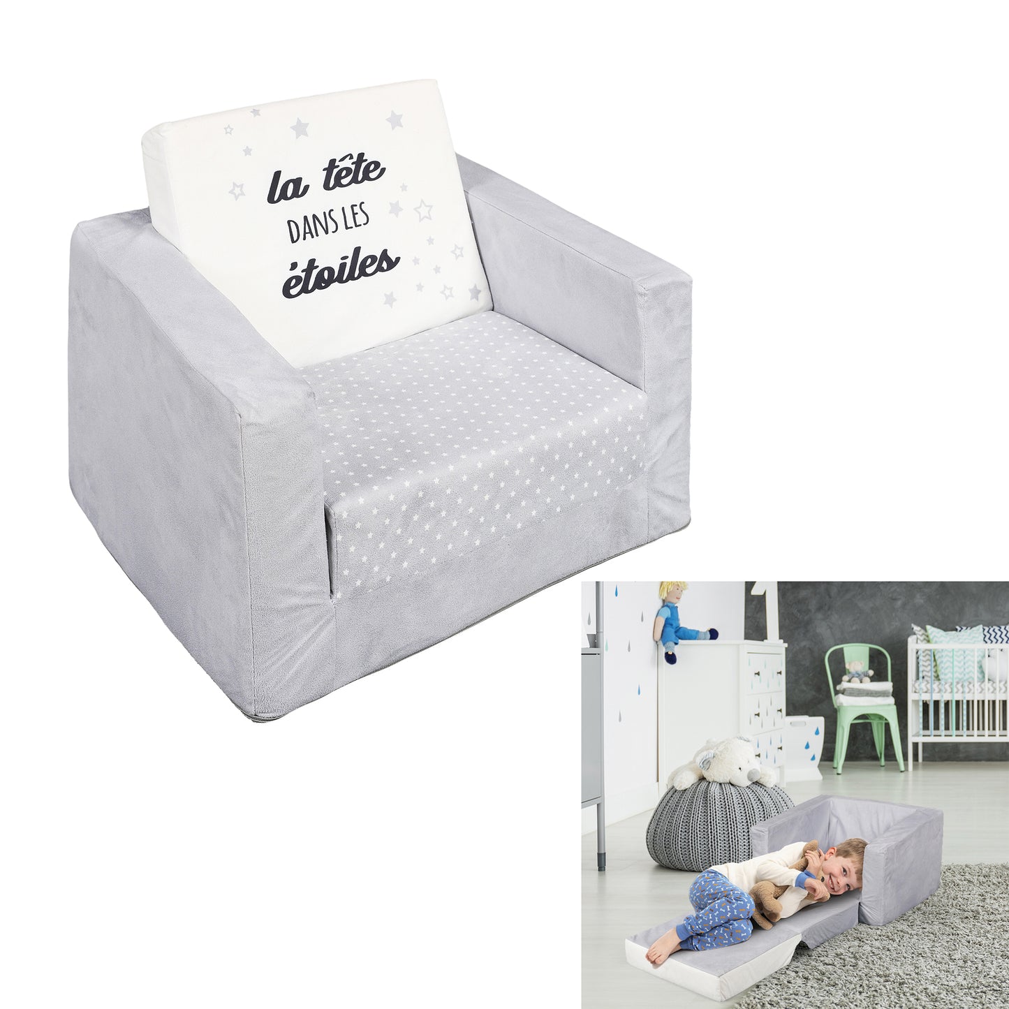 Fauteuil Convertible La Tete Dans Les Etoiles