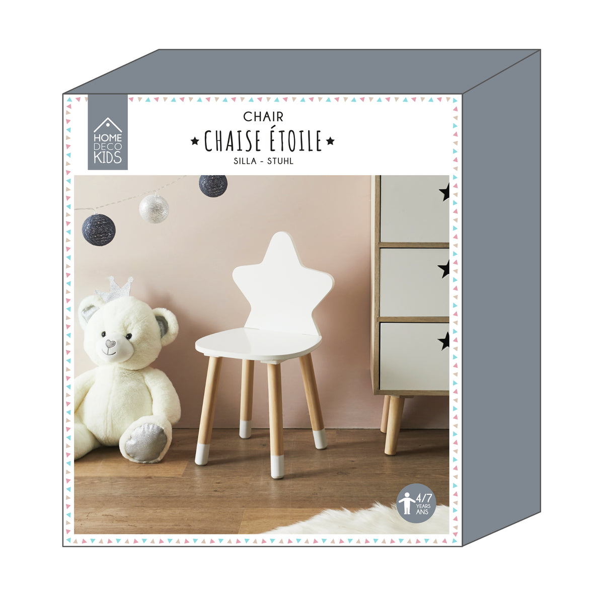 Chaise Etoile Blanc