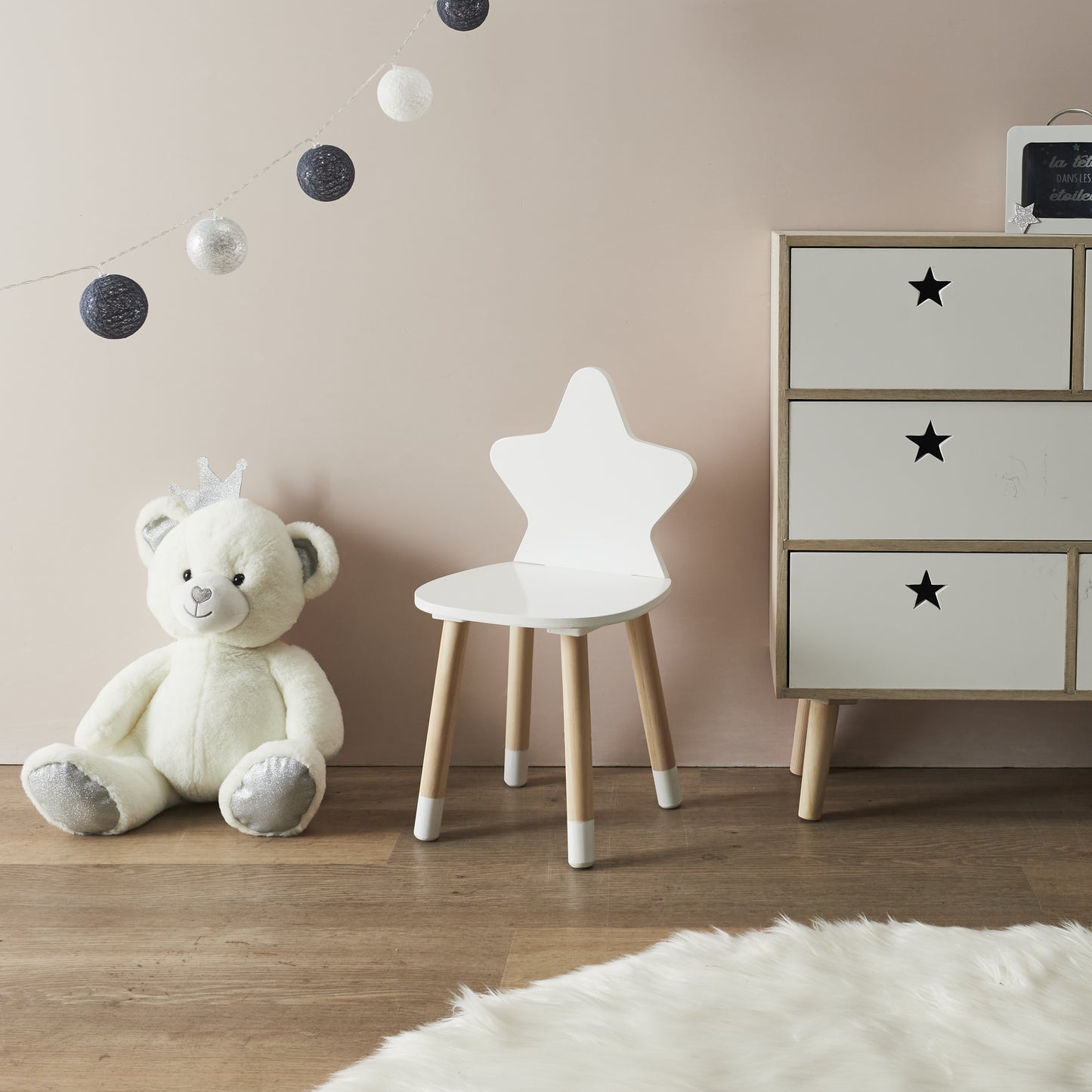 Chaise Etoile Blanc