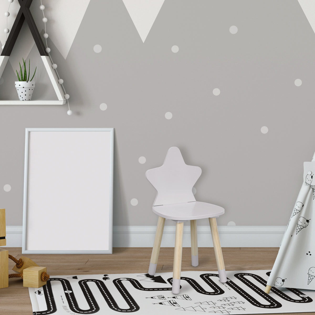 Chaise Etoile Blanc