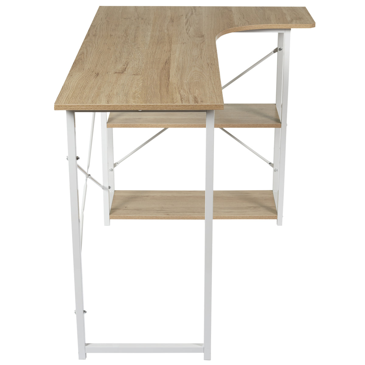 Bureau D Angle Job Blanc