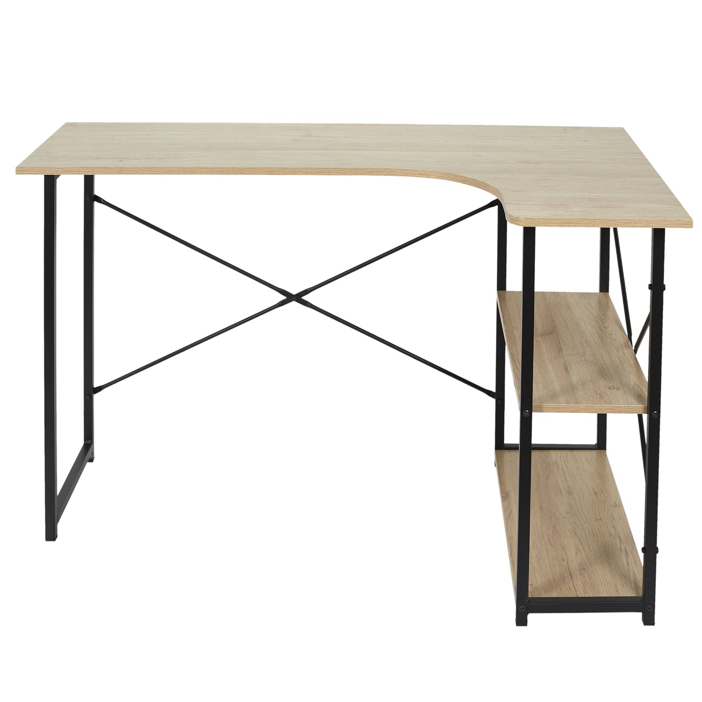 Bureau D Angle Job Noir