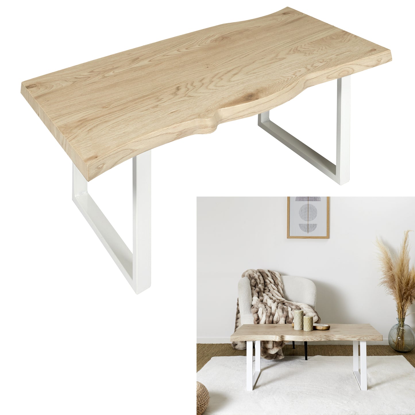 Table Basse Forest Blanc