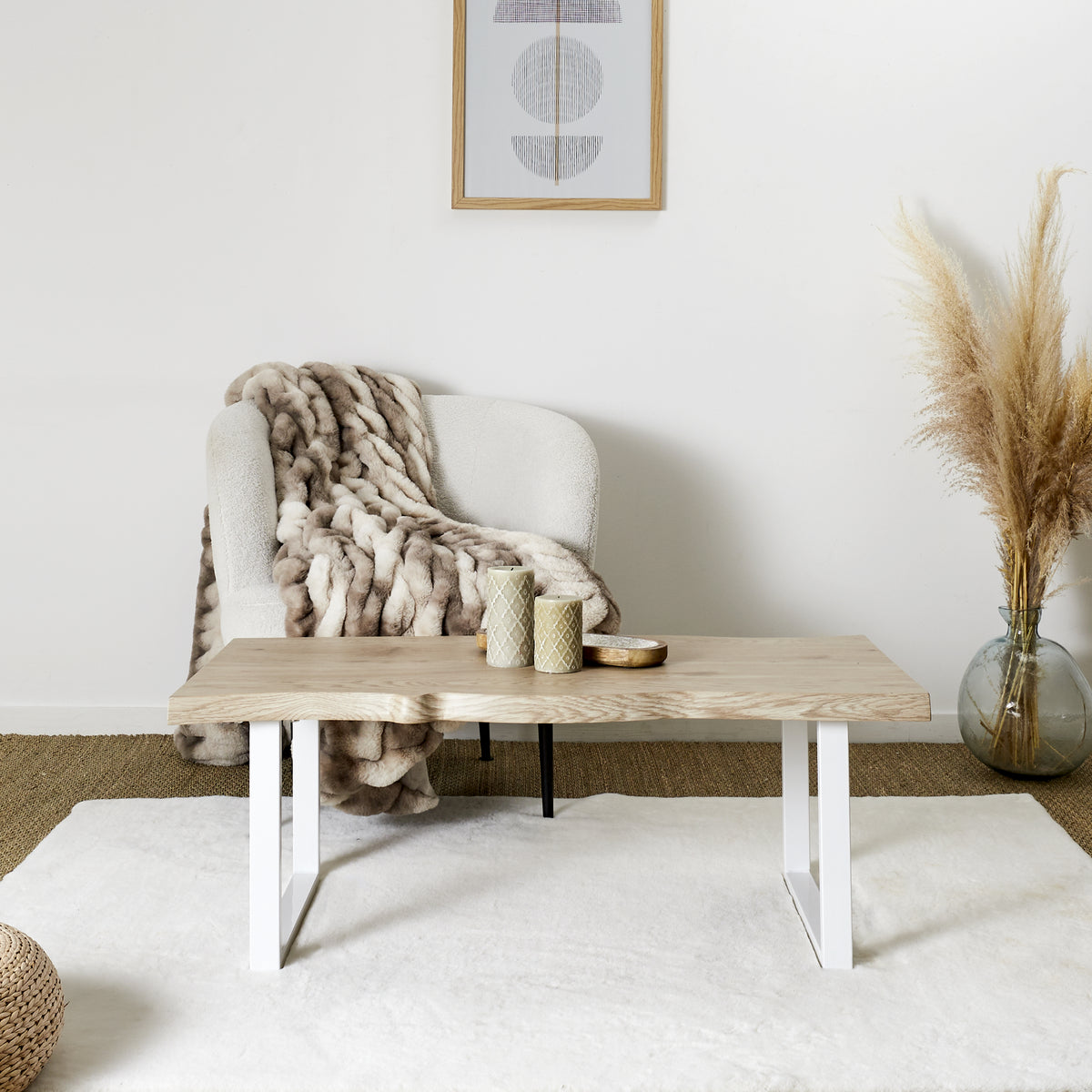 Table Basse Forest Blanc