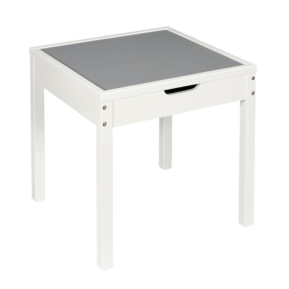 Table Avec Rangements Compatible Brique