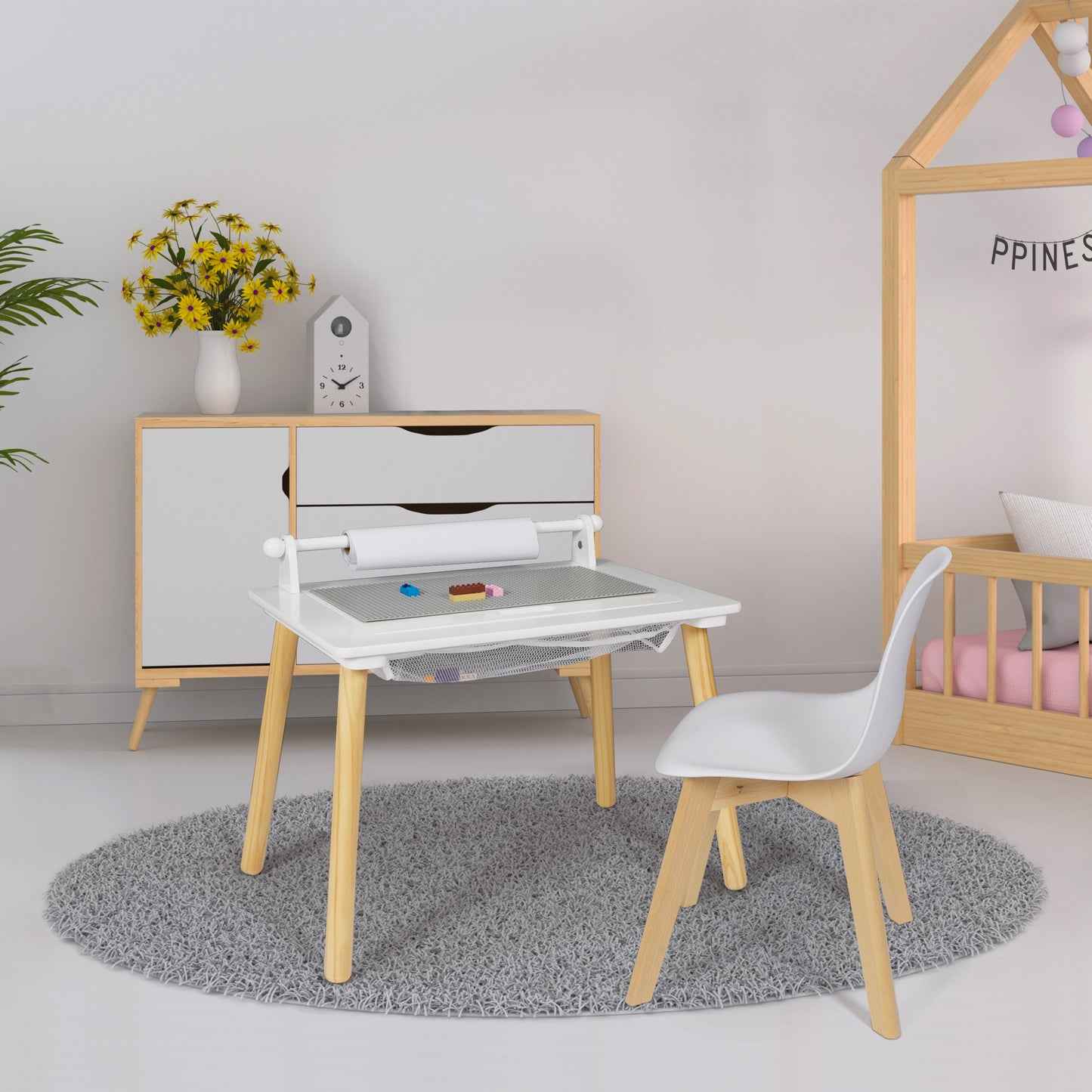 Bureau 2En1 Compatible Brique