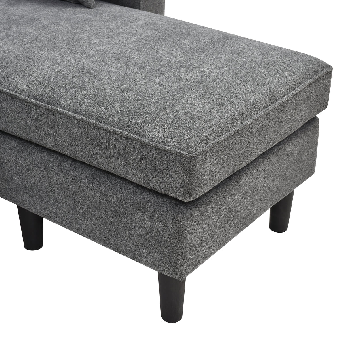 Canape D Angle Moka Gris