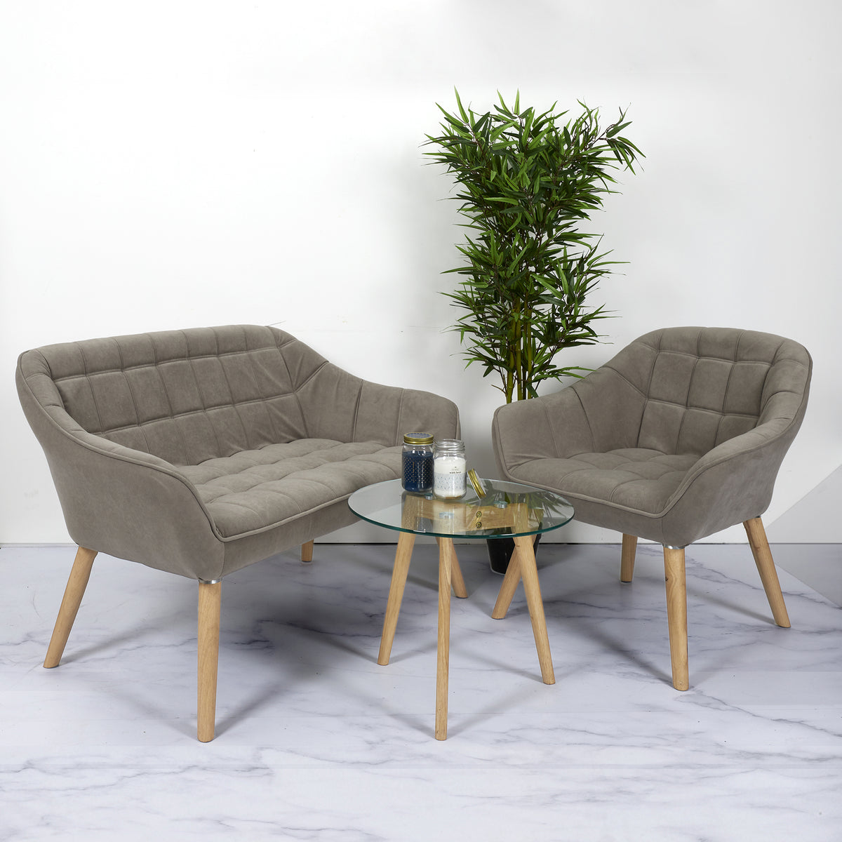Fauteuil Magnus Taupe