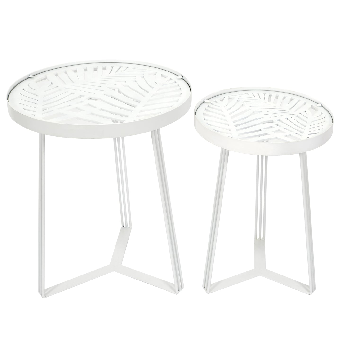 Table Gigogne Wild Blanc X2