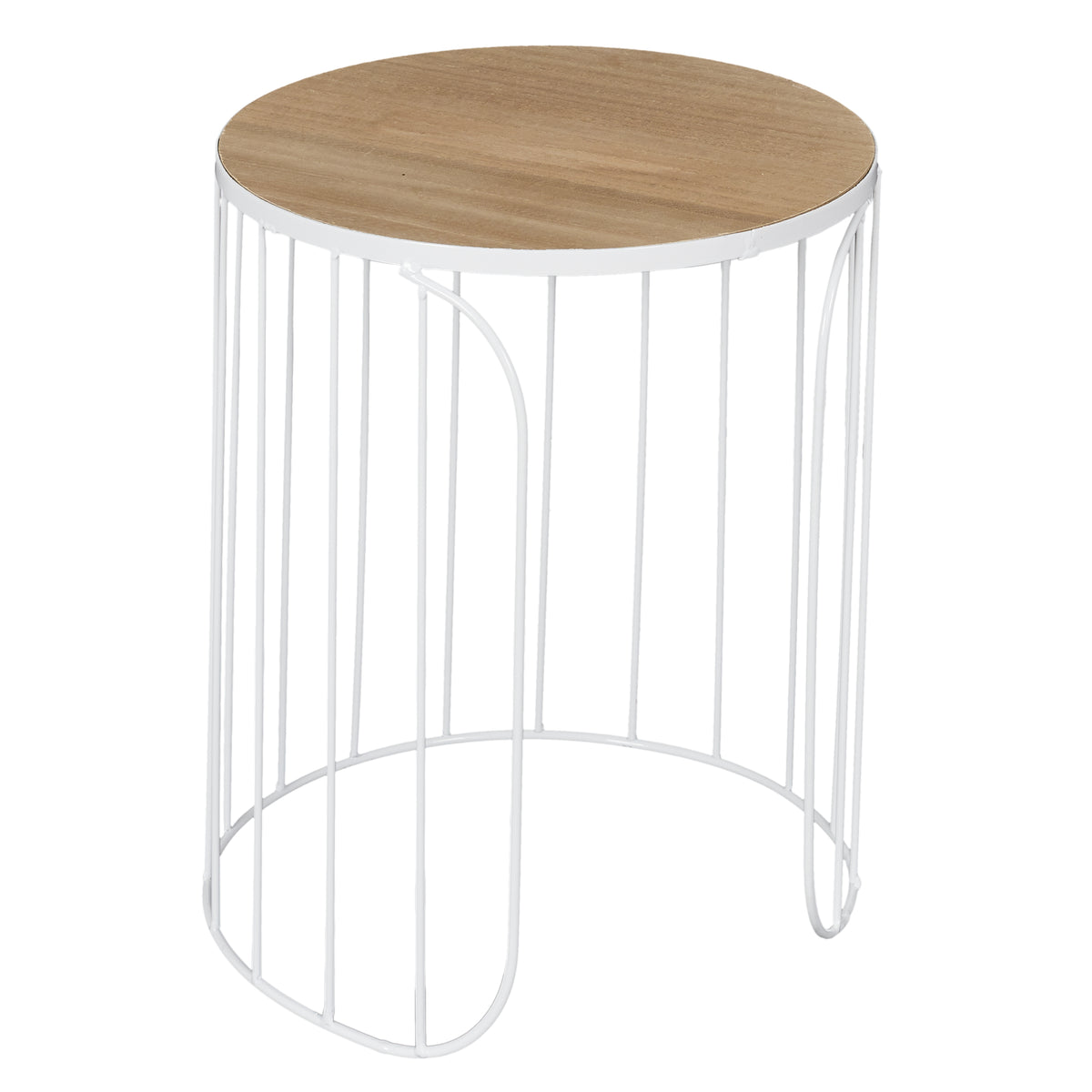 Table Gigogne Filaire Ana Blanc X2