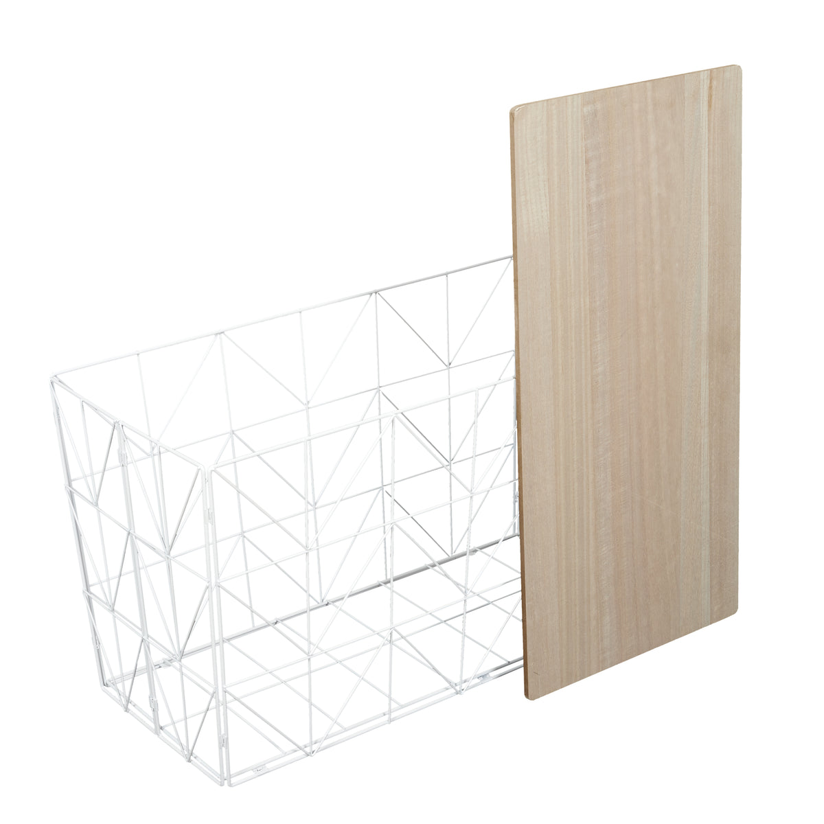Table Pliable Filaire Blanc