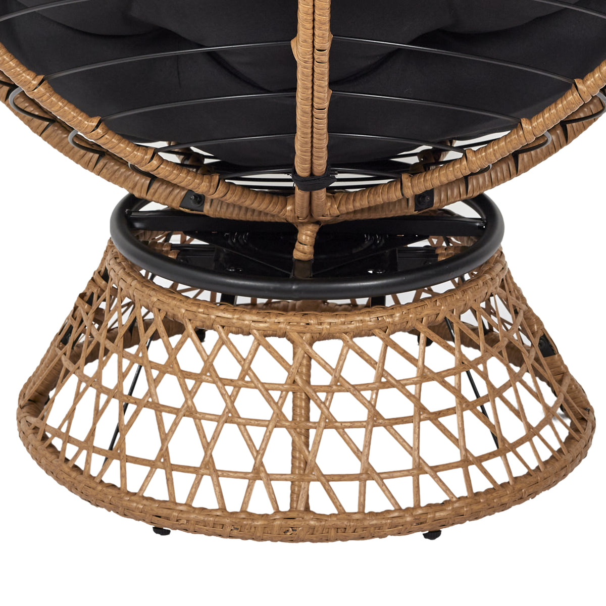 Fauteuil Cancun Coussin Noir