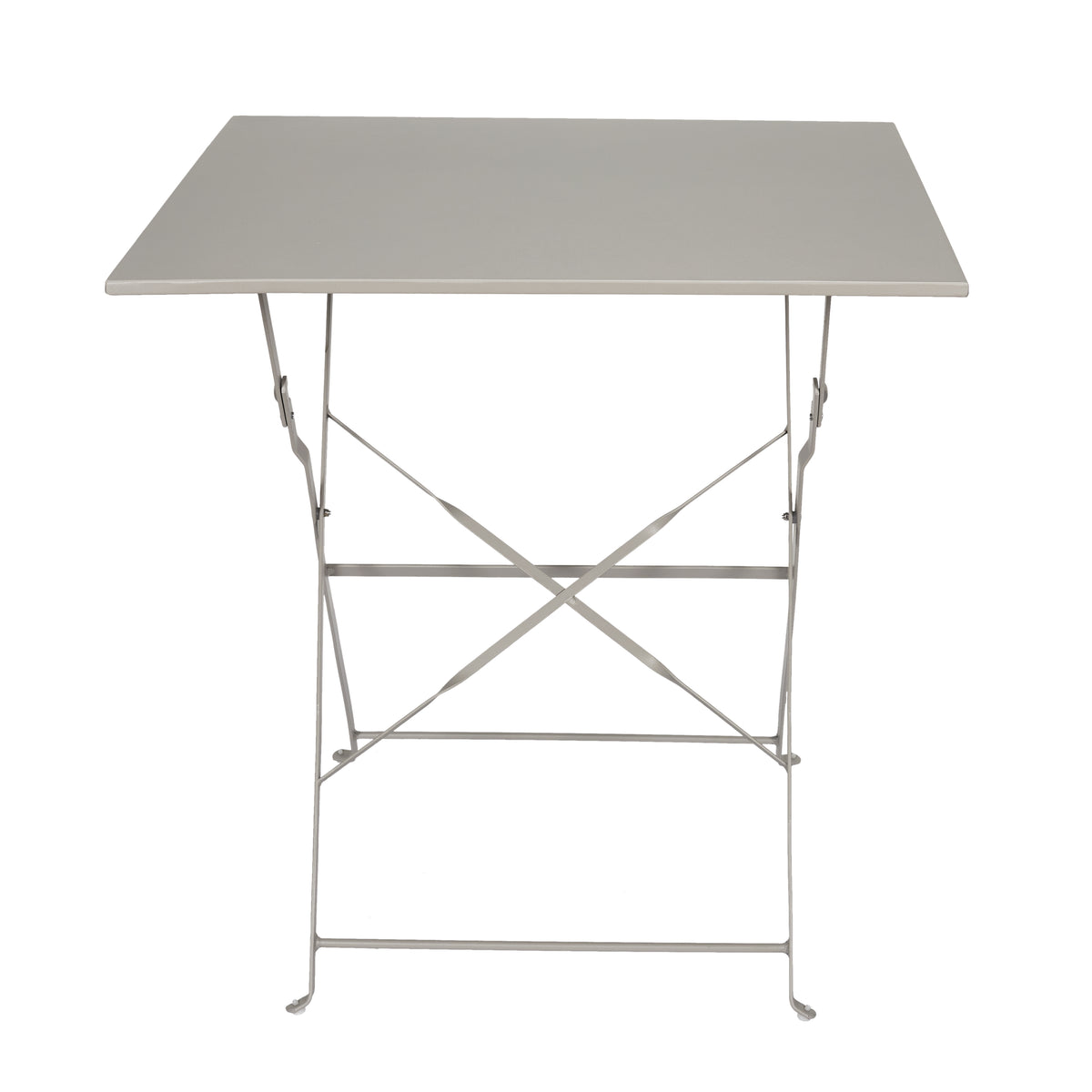 Table De Repas Pliante Palerme Taupe 70X70X71Cm