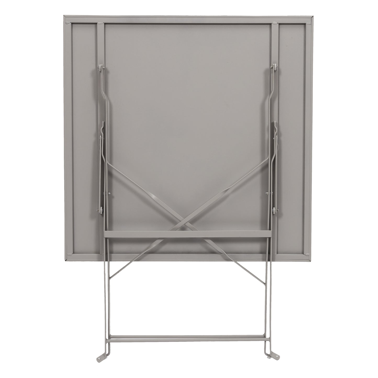 Table De Repas Pliante Palerme Taupe 70X70X71Cm