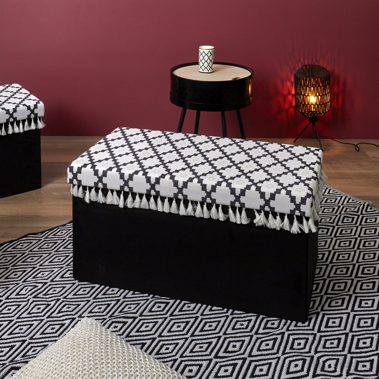 Coffre Banc Pliable Avec Pampille Mirage