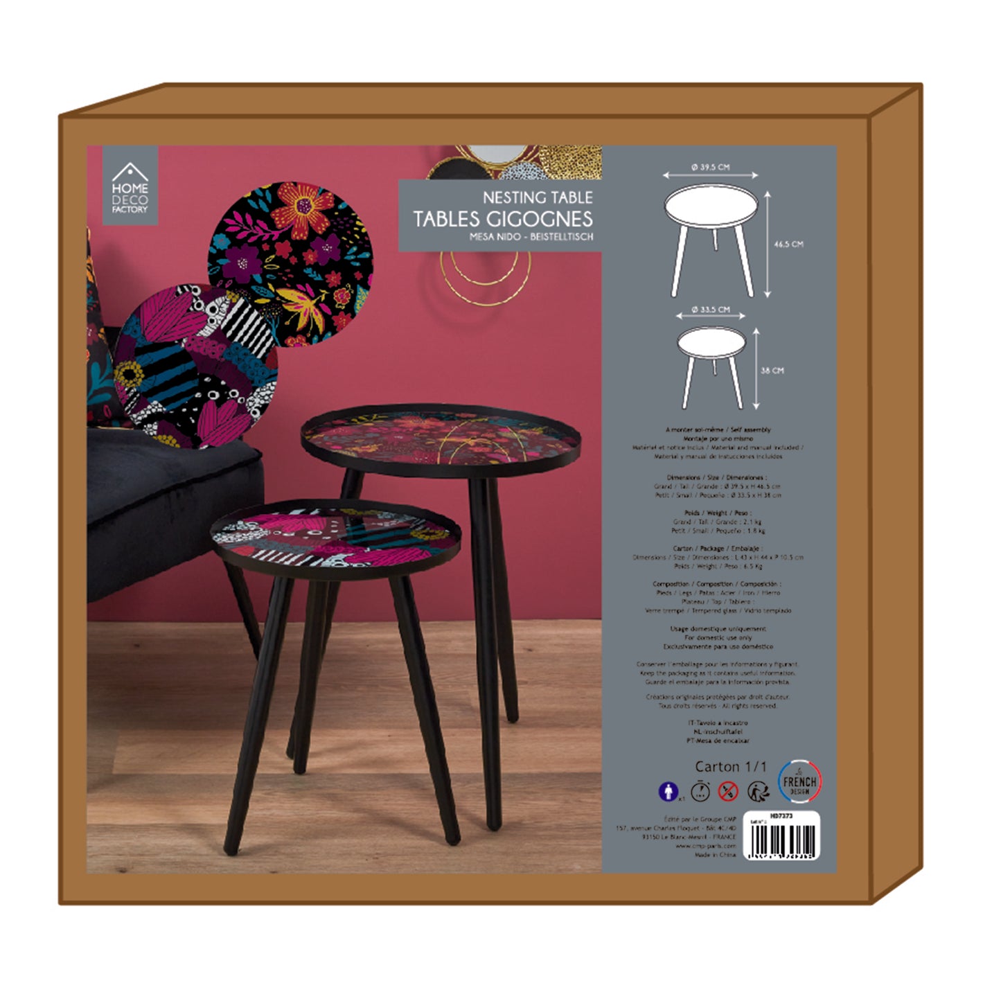 Table Gigogne Olga X2