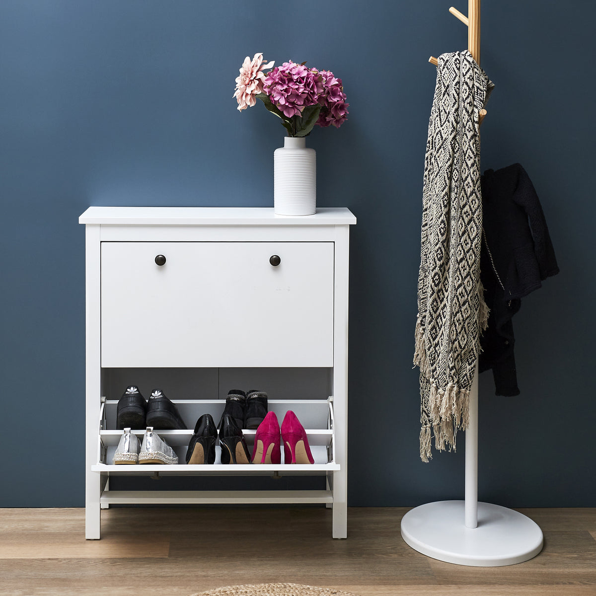 Meuble A Chaussures 2 Portes Elisabeth