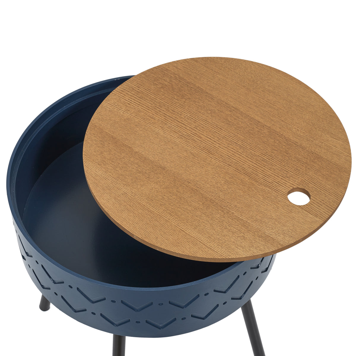 Table Coffre Eugenie Bleu Nuit