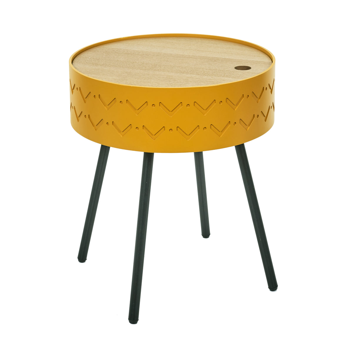 Table Coffre Eugenie Moutarde